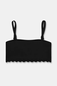 Zivame Girls Double Layered Non Wired Full Coverage Tube Bra - Tap Shoe — thumbnail 1